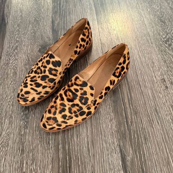 Madewell Frances Leopard Calf Hair  Loafer - Picture 4 of 6